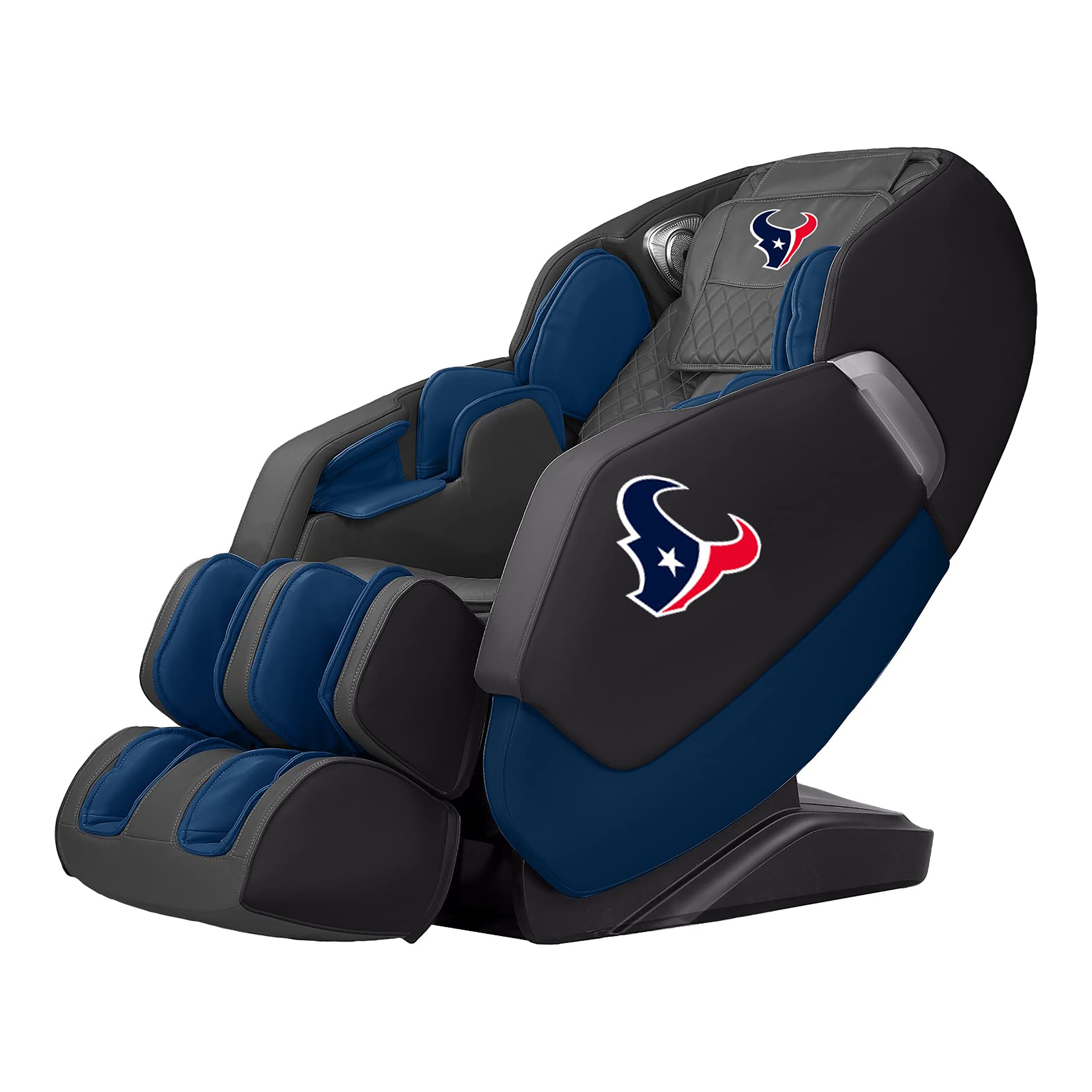 NFL Modern Leather Zero Gravity Massage Chair with Bluetooth Speaker by Furniture of America Bed Bath Beyond 39157673