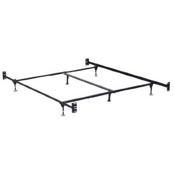 Bed Frames Bed Frame with Headboard/Footboard Attachment/6 Legs and