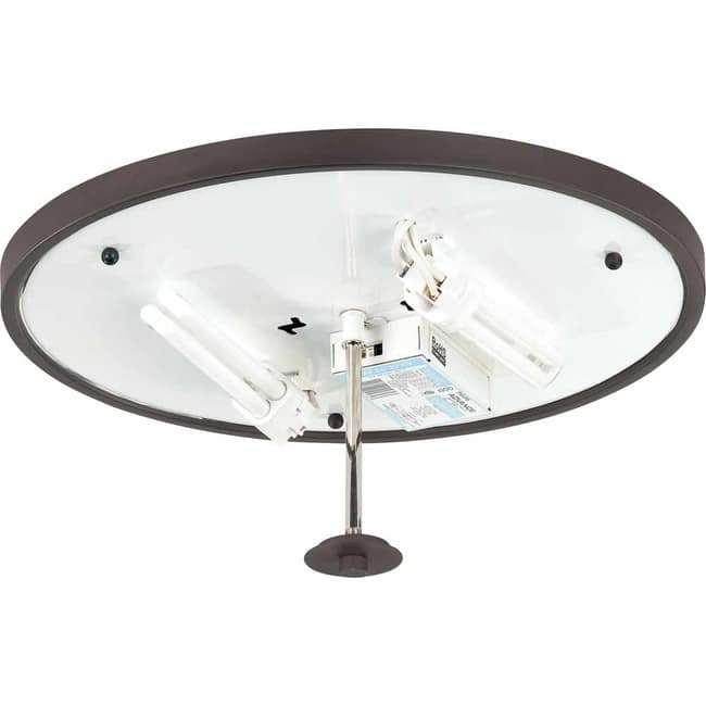 Volume Lighting V6252 Esprit 2 Light Flush Mount Ceiling Fixture - Antique Bronze