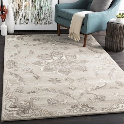 Livabliss Traditional Caesar Floral & Botanical Area Rug