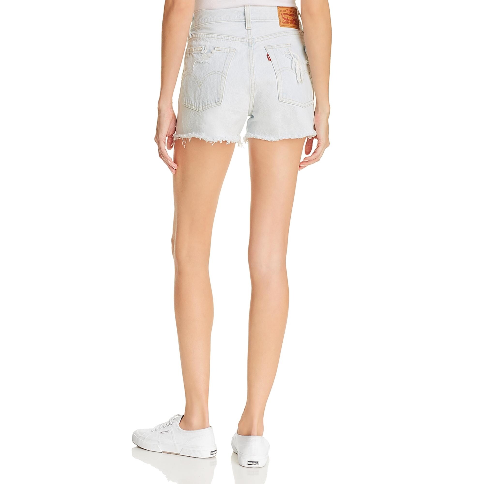 levi's wedgie high rise shorts