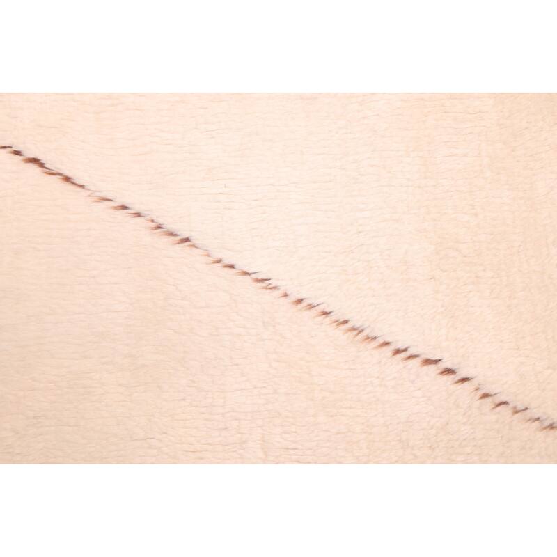 ECARPETGALLERY Hand-knotted Pak Finest Marrakesh Cream Wool Rug - 8'4 x 9'9