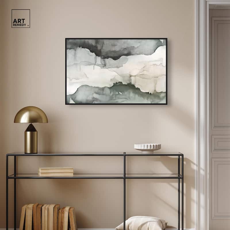 Pigment Flow Canvas by Art Remedy