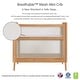 preview thumbnail 17 of 33, BreathableBaby Breathable Mesh 2-in-1 Mini Crib, Greenguard Gold Certified