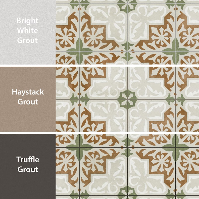 Merola Tile Kings Paname Bastille 17-5/8" x 17-5/8" Ceramic Floor and Wall Tile