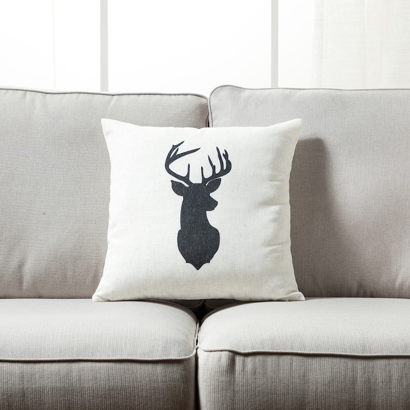 Cottage Icons throw pillow - set of 2