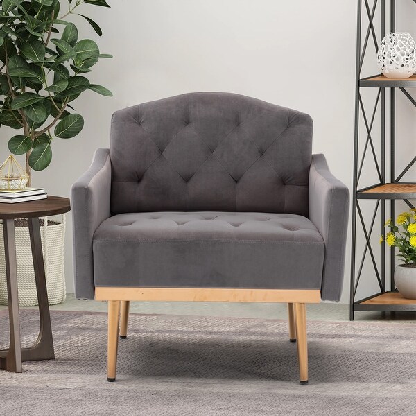 Square velvet chair store