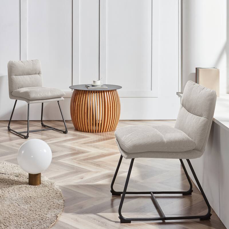 Corvus Carson Contemporary Dining Side Chairs (Set of 2)