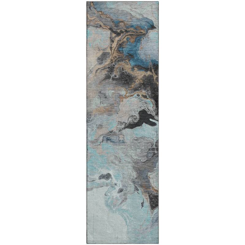 Premium Washable Super Soft Modern Glam Mayfield Rug