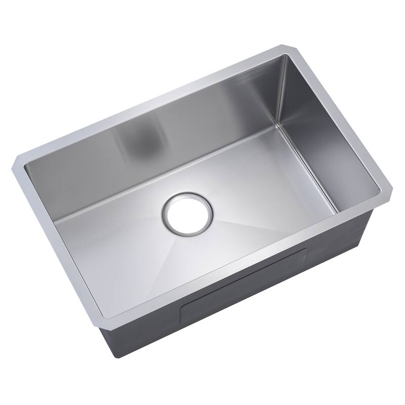 Undermount Single Bowl Kitchen Sink (Sink Only)