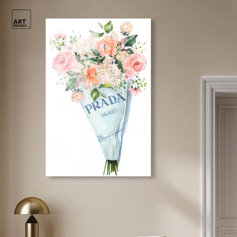 A World of Flowers Acrylic by Art Remedy, Ready to Hang