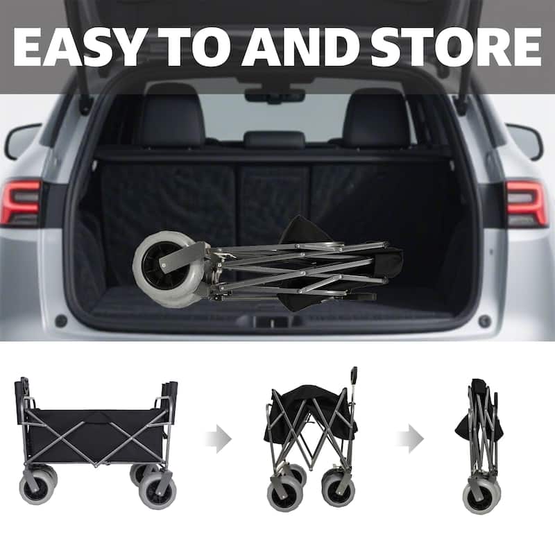 Fishing Cart with Rod Holders