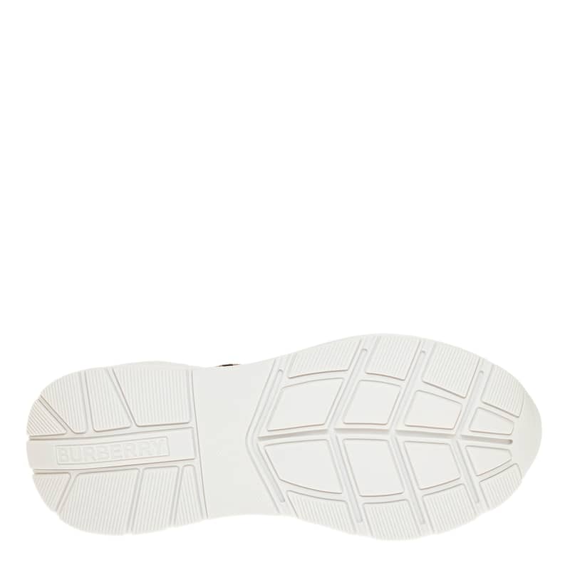 Burberry Check and Leather Sneakers