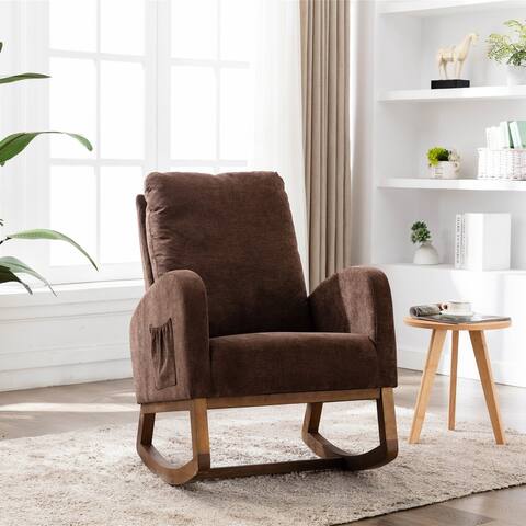 modern living room rocking chair