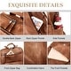 preview thumbnail 4 of 6, Ladies Casual Shoulder Bags Brown - 12x7x11"