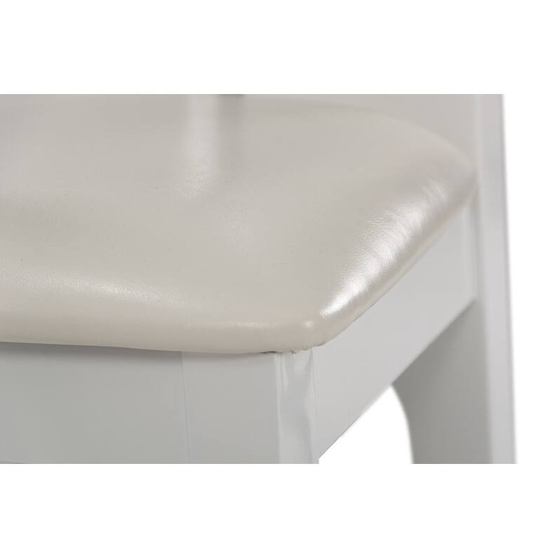 Modrest Maxi White Gloss Chair (Set of 2)