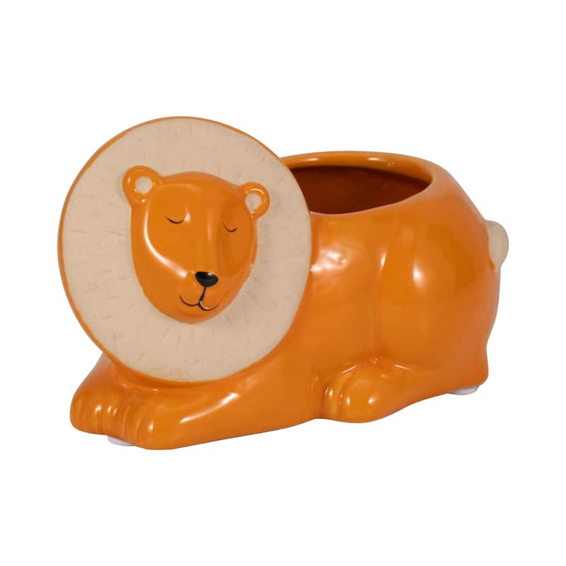 Sagebrook Home Planter, Novelty Animal Shape