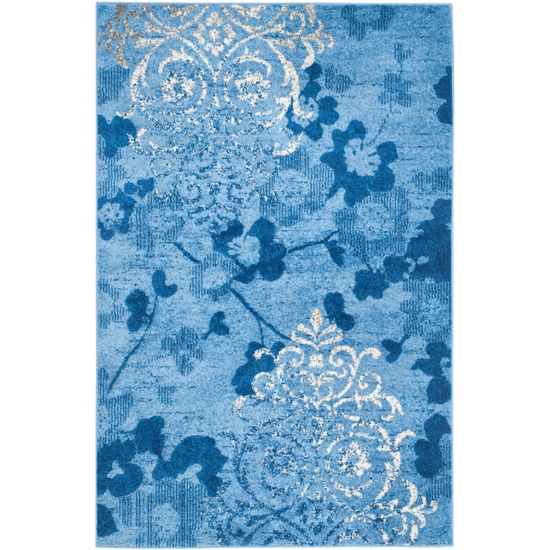 SAFAVIEH, Adirondack Rena Damask Floral Distressed Rug