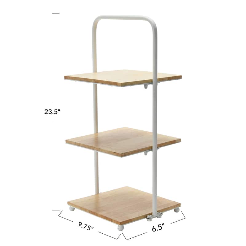 Decorative Tray with 3 shelves