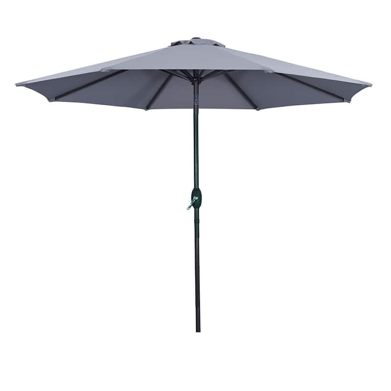 9 ft.Aluminum Market High Quality Light Tilt Patio Beach Umbrella without Base