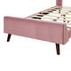 preview thumbnail 62 of 72, Twin/Full/Queen Size Velvet Upholstered Platform Bed Frame with Headboard and Wooden Slats Support, No Box Spring Needed