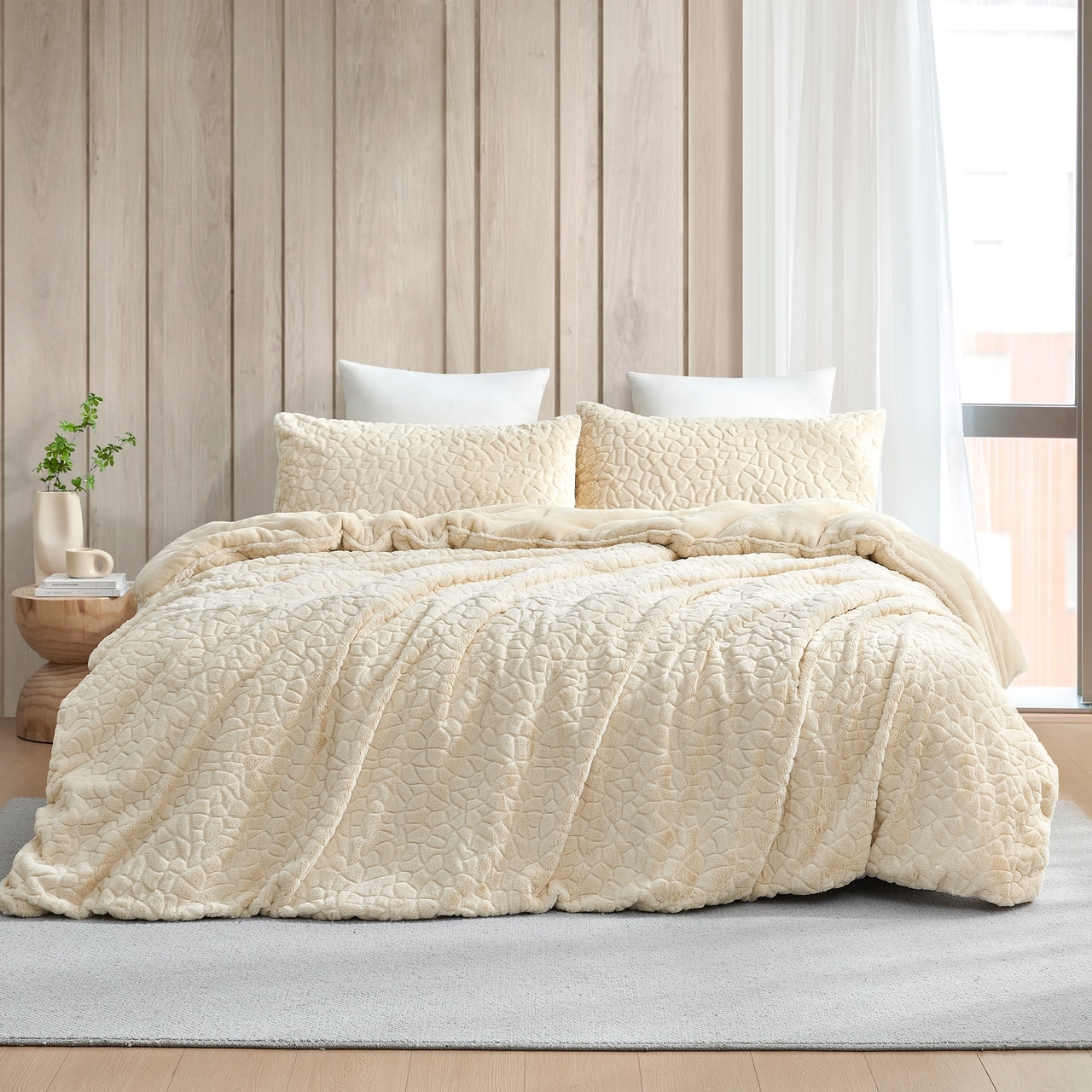 Prairie Ice - Coma Inducer® Oversized Comforter Set - Ivory Taupe