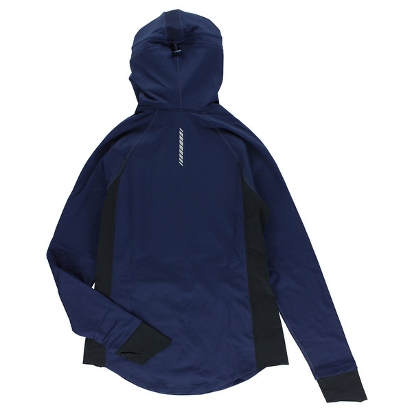 navy blue under armour hoodie