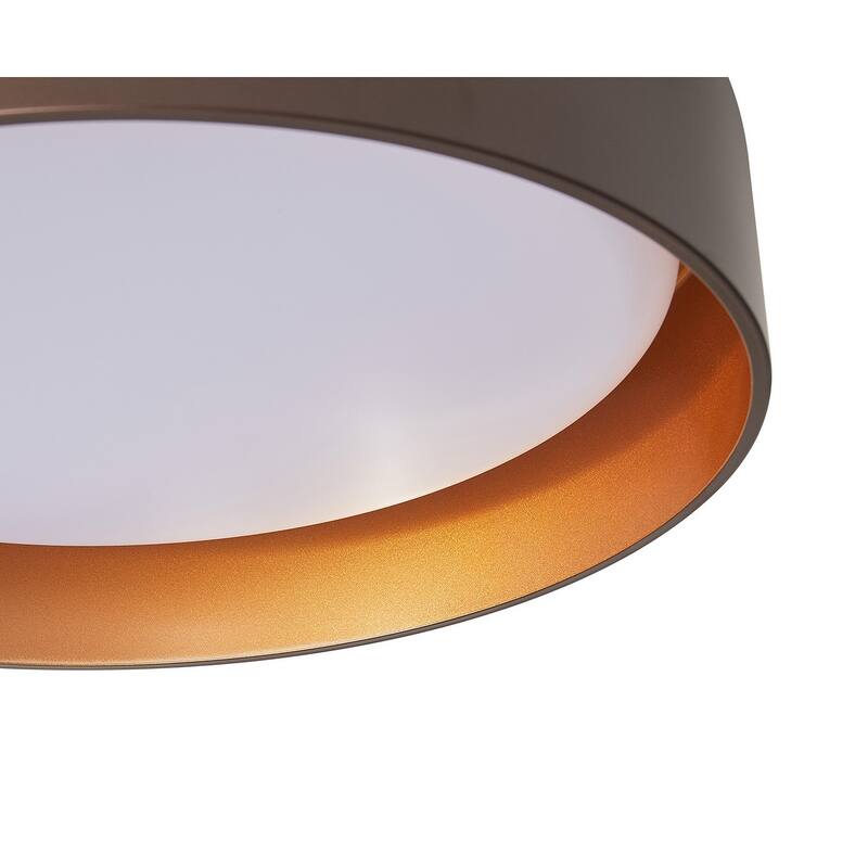 Modern Round Acrylic LED Flush Mount Ceiling Light Fixture
