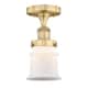 Option Brushed Brass / Matte White