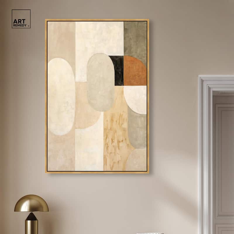 Overlapping Planes II Canvas by Art Remedy
