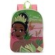 preview thumbnail 26 of 128, Girls 15" Backpack with Padded Straps & Zip Compartment - Ideal Toddler Bookbag for School & Travel Princess Tiana