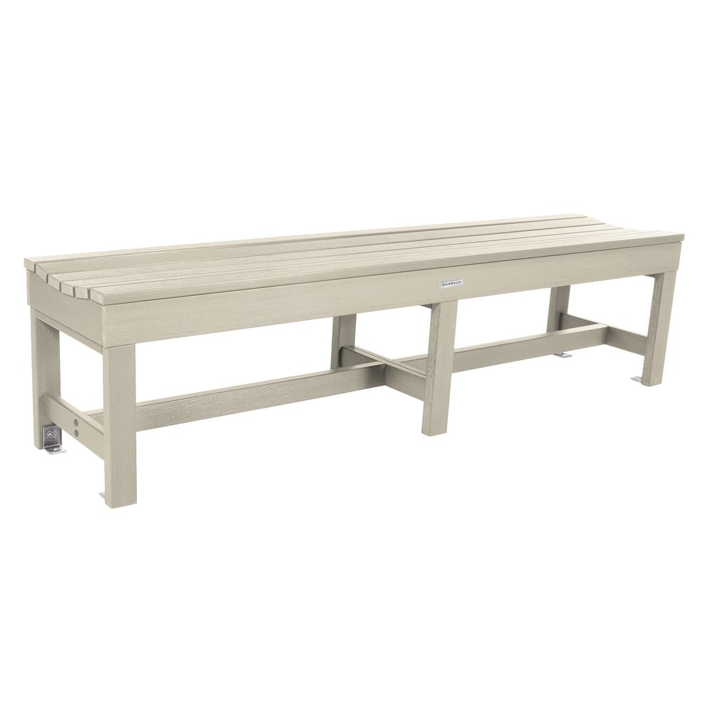 Highwood Commercial Grade Weldon 6ft Backless Picnic Bench