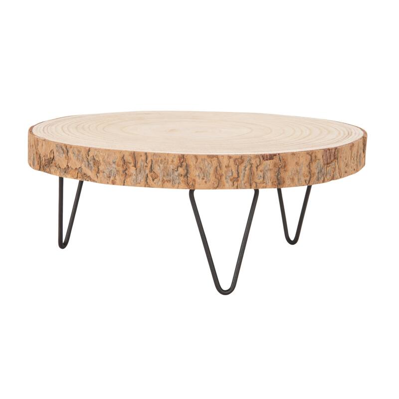 Decorative Paulownia Wood Pedestal