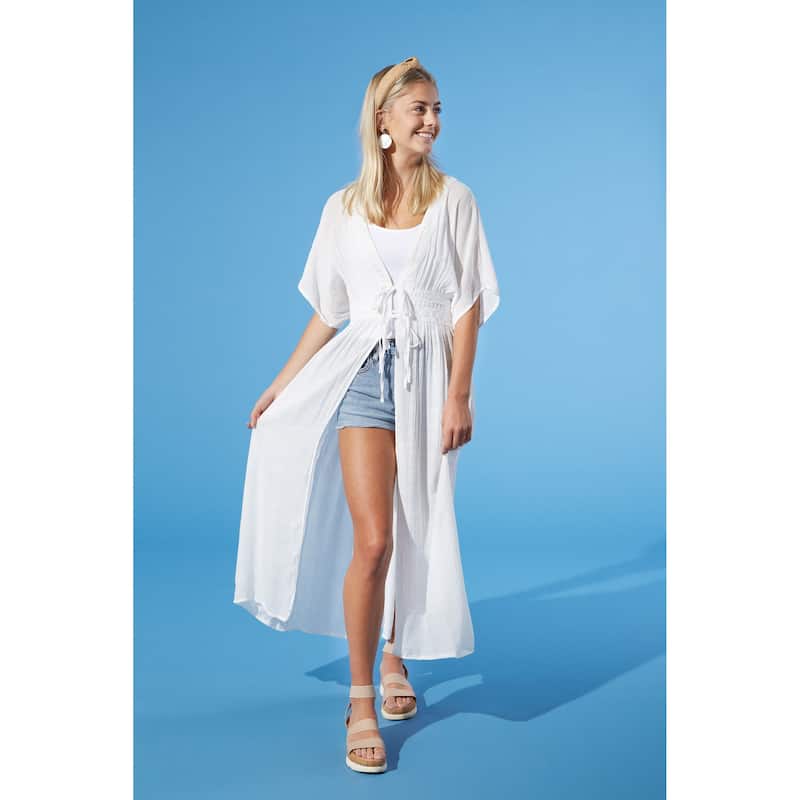 Boho Feather Kimono