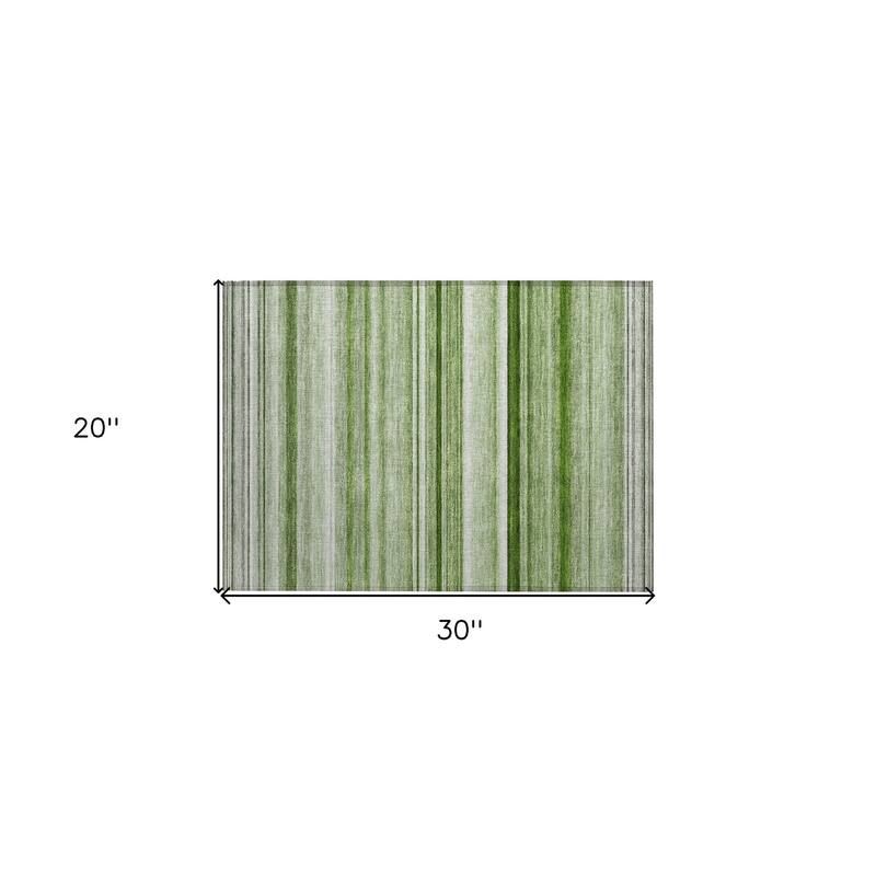 Pasi Stripe Weather Resistant Timeless Fusion Outdoor Rug