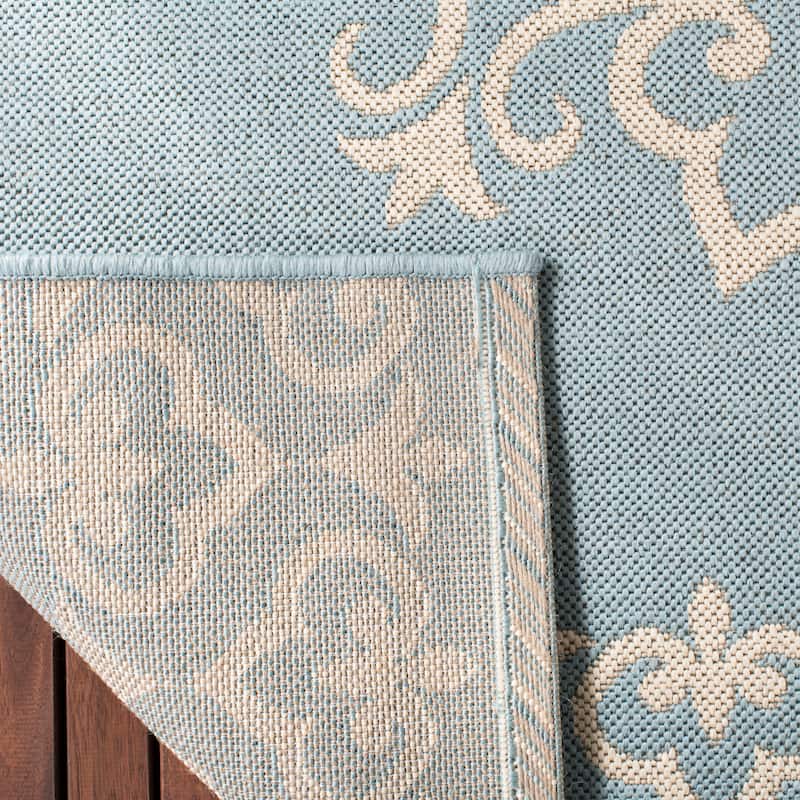 SAFAVIEH Beach House Angelien Indoor/ Outdoor Waterproof Patio Backyard Rug