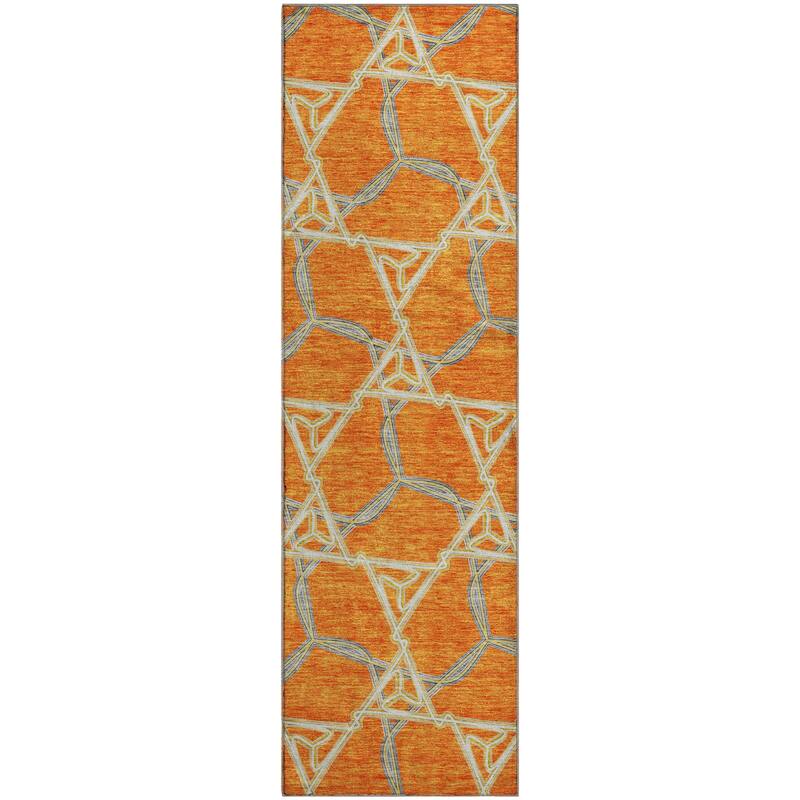Premium Washable Super Soft Modern Tangle Mayfield Rug