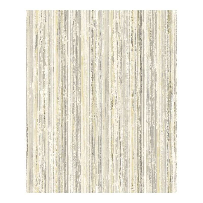 Advantage Savanna Taupe Stripe Wallpaper - 21 x 396 x 0.025