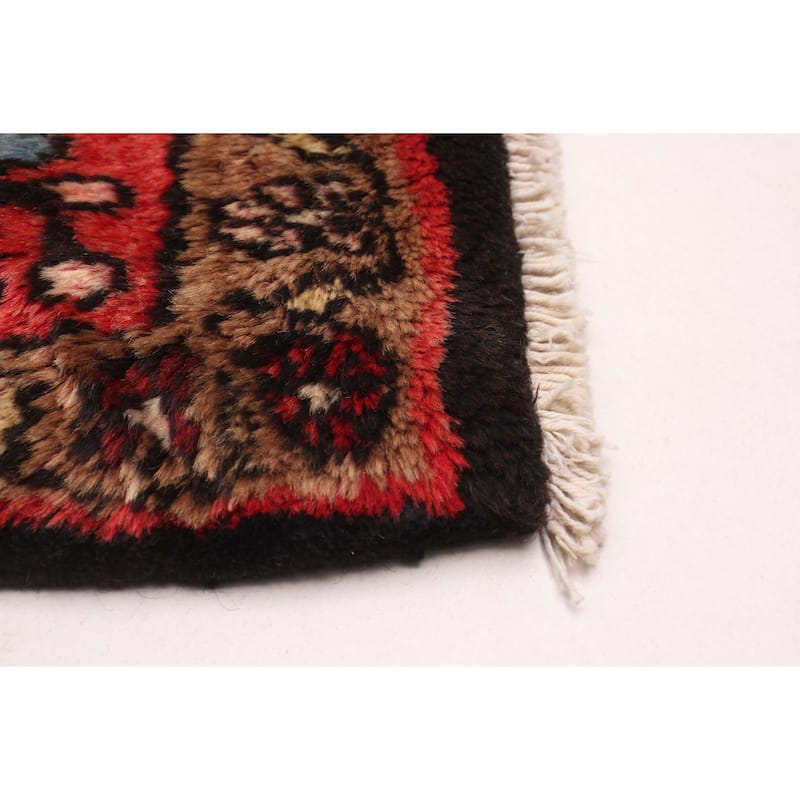 ECARPETGALLERY Hand-knotted Andelz Navy Wool Rug - 5'3 x 10'10