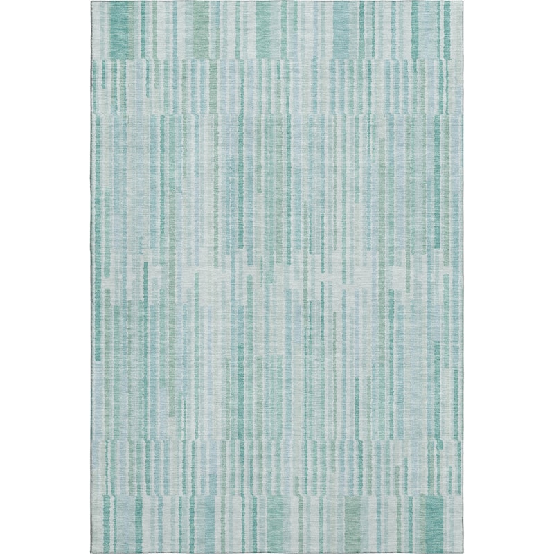 Premium Washable Super Soft Stripe Stack Mayfield Rug