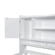 preview thumbnail 10 of 34, 2-Piece Kids Bedroom Sets, Twin Size Multifunctional Wood Platform Bed Frame with Bookshelf, Built-in Desk and Chair