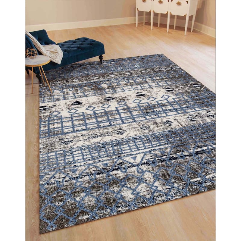 Atoka Moroccan Power-Loomed Area Rug
