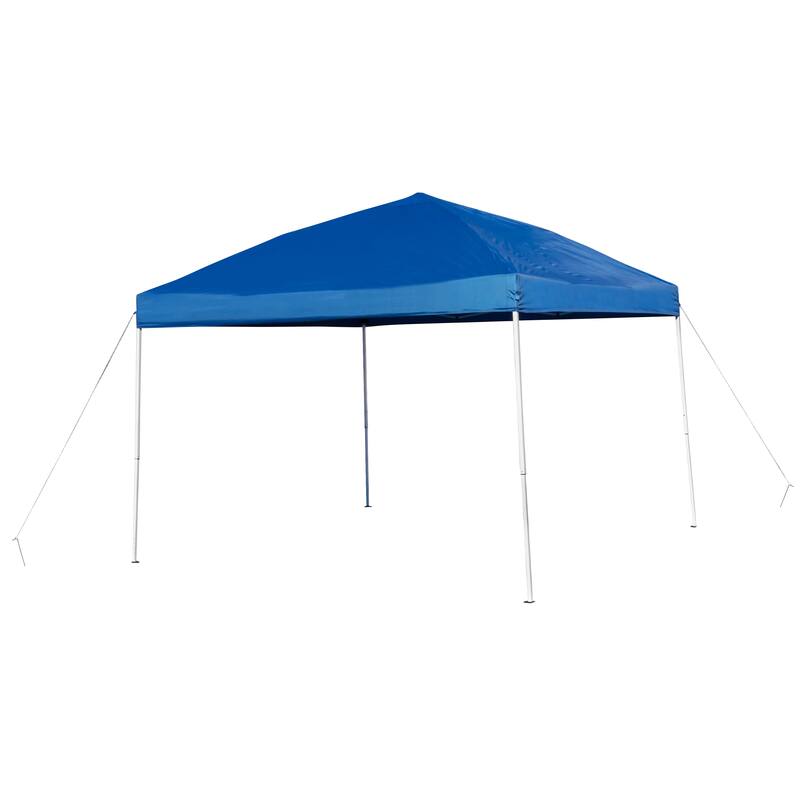 Pop Up Canopy with Carry Bag and Folding Table with Benches Set