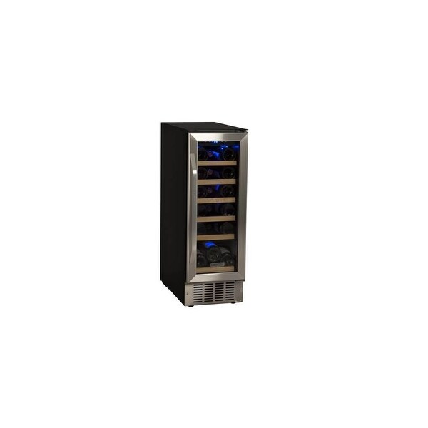 Edgestar Cwr181sz 12 Wide 18 Bottle Built In Wine Cooler Edgestar Cwr181sz 12 Wide 18 Bottle Built In Wine Cooler Stainless Steel
