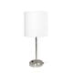 preview thumbnail 40 of 99, Porch & Den Custer Metal/ Fabric Lamp with Charging Outlet