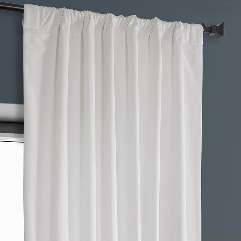 Exclusive Fabrics Heritage Plush Velvet Curtain (1 Panel)