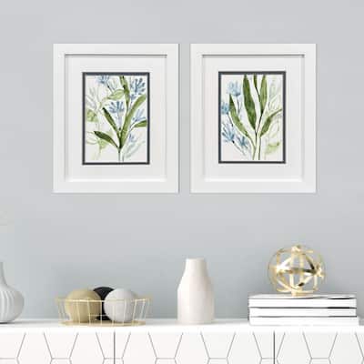 Paragon Meadow Blues II Framed Art - Set of 2