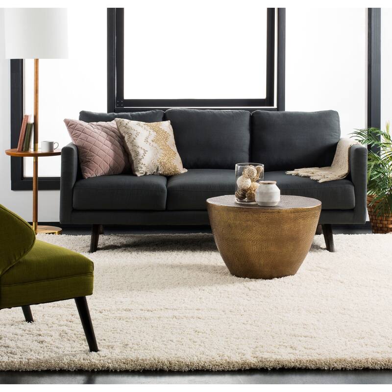 SAFAVIEH Handmade Studio Leather Alanna Natural Hide Leather Area