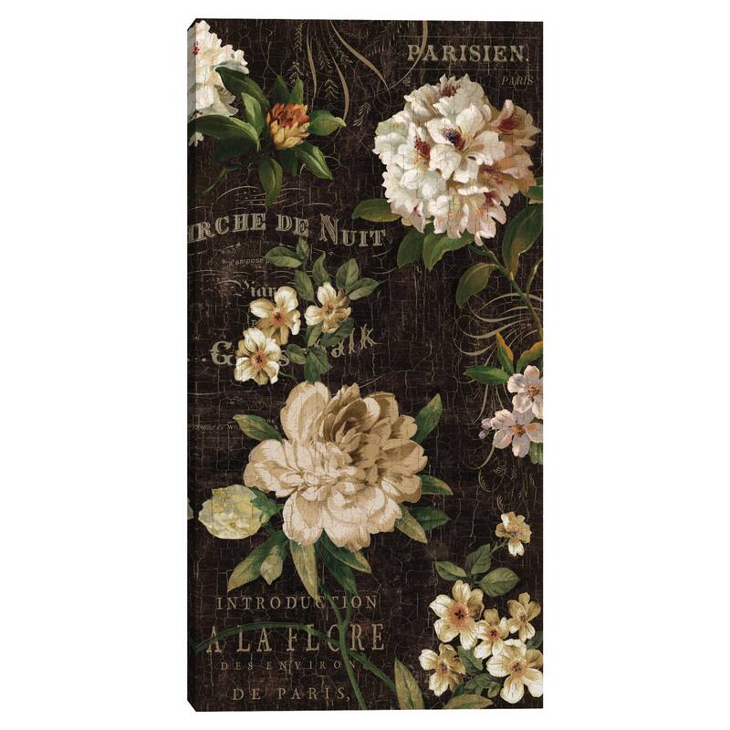 Fleurs Antique I Canvas Art Print