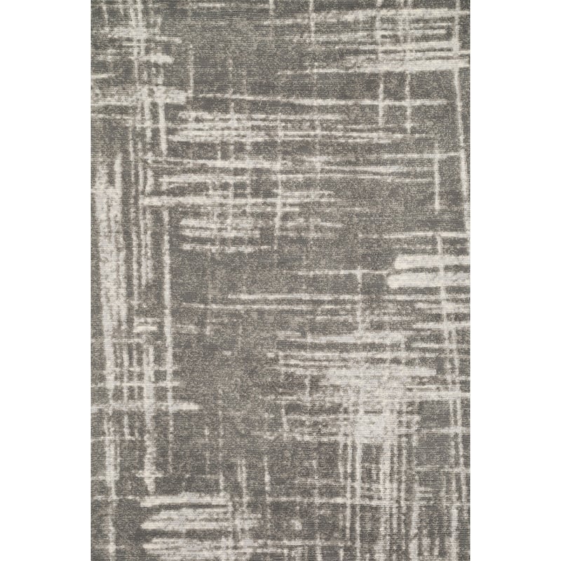 Alexander Home Stark Woven Modern Abstract Rug - Iron - 9'3" x 13'
